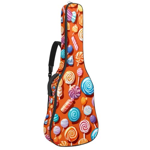 Housse de guitare acoustique étanche avec poches pour les musiciens nomades