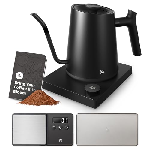 Hervidor eléctrico y balanza espresso Greater Goods miniatura 1