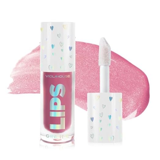 VIOLA HOUSE Lip Plumping Gloss, high gloss lip plumper gloss, creates fuller lips and a fuller pout, moisturizing formula. 50ml/0.17fl oz (4 Spicy Mauve)