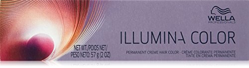 Wella Illumina Permanent Creme Hair Color, 5/81 Light Brown/Pearl Ash, 2 Ounce