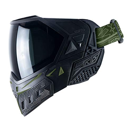Empire EVS Thermal Paintball Mask/Goggle - 2 Thermal Lenses - Black/Olive