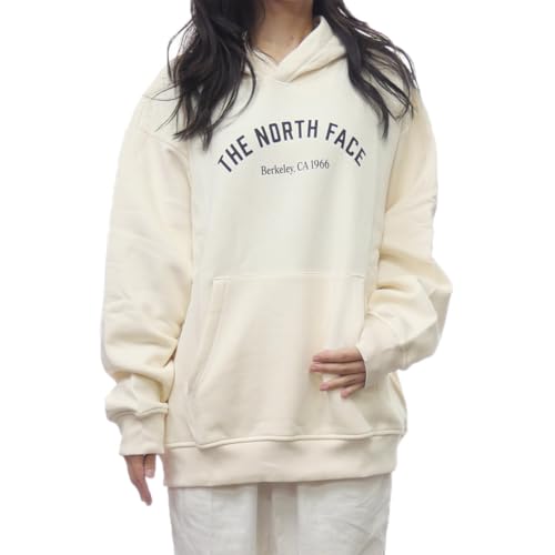 [ザノースフェイス] レディース プルオーバー パーカー NF0A89CS / W HOODIE VARSITY GRAPHIC クリーム XL [並行輸入品]