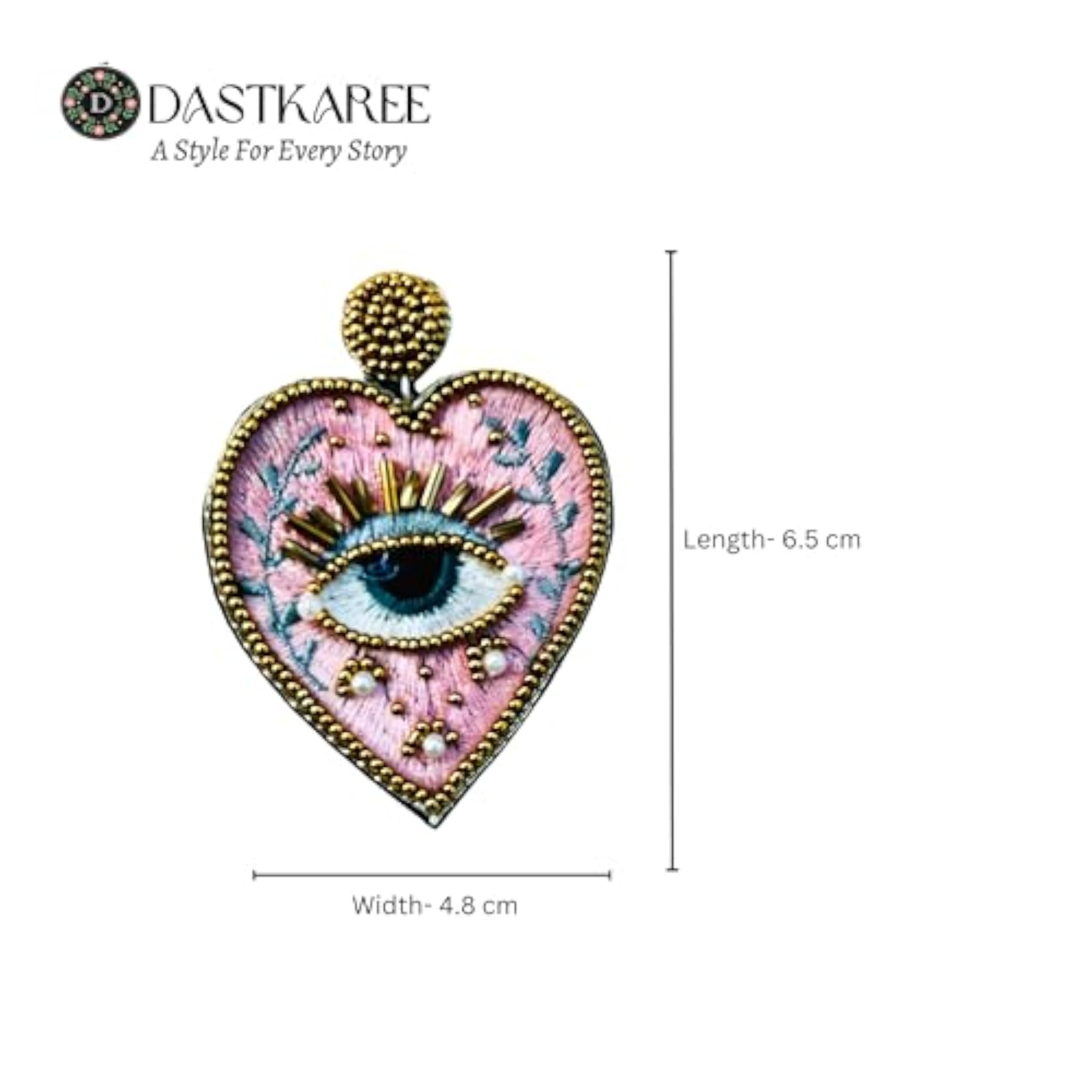 Love Dose Beaded Earring