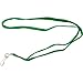 Brady 95091, 0.375" x 36" Green Lanyard, 3 Packs of 100 pcs