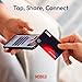 Digital Business Card - Tap, Share, Connect - No App Required - Android & Smart Phone - Black Metal Card