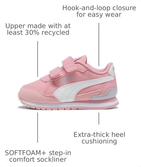 Image of Puma Unisex-Child St Runner Hook and Loop