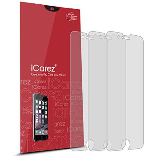 iCarez HD Anti-Glare Screen Protector for iPhone 6 Plus 5.5-Inches, 3-Pack Matte