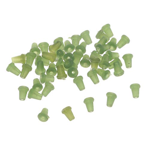  Homyl 50Pcs Carpes Rigs Ring Stops Crochet Tig...