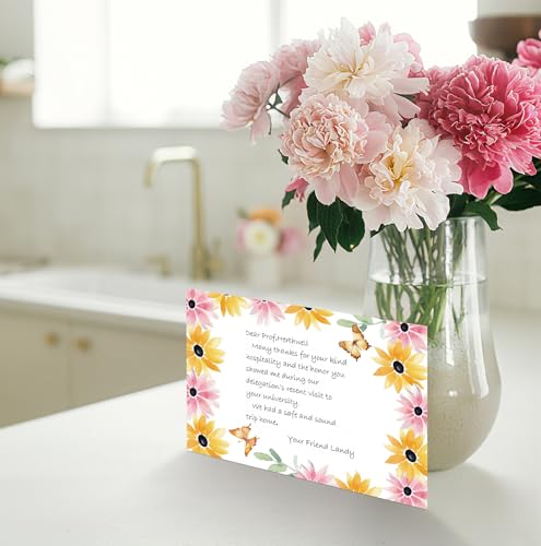 Image of Spiareal 100 Pcs Blank Note Cards Index Card, Colorful, 4 * 6inch, Floral