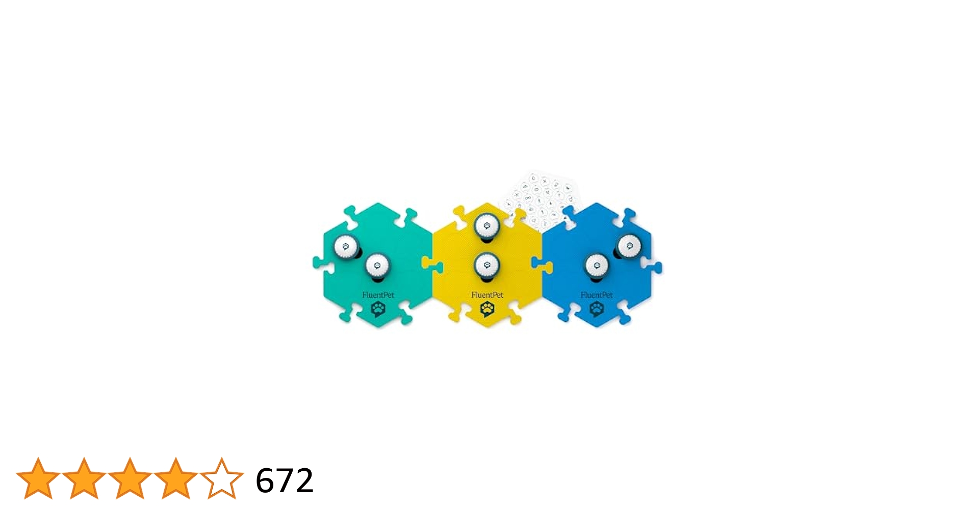 おもちゃ FluentPet FluentPet Speak Up! Get Started Kit with Clearer Upward