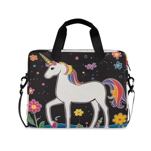 Funda para laptop portátil 15.6 pulgadas con asa y correa miniatura 1
