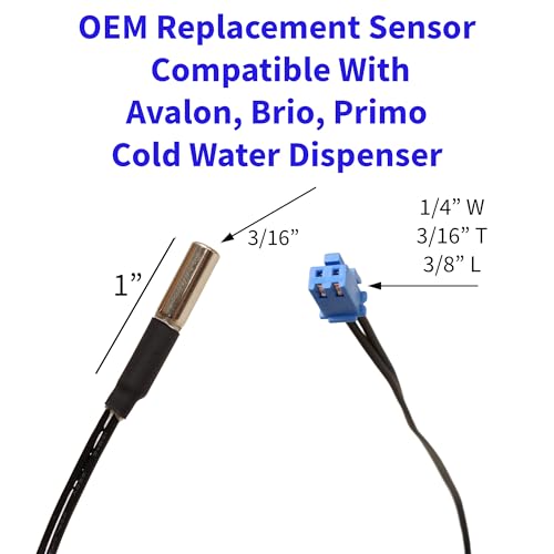 OEM Cold Water Temperature Sensor Replacement, Cooling Tank Sensor & Plug image 5