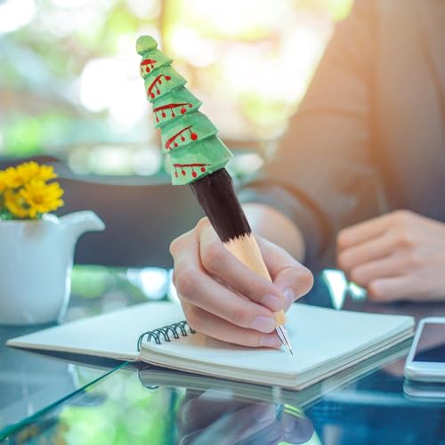 Bolígrafo Navidad con Tinta Gel 0.5mm Diseño Árbol miniatura 5