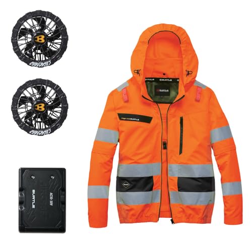 [BURTLE] [�o�[�g��] �G�A�[�N���t�g 2WAY�u���]�� + �t�@�� + �V�^30V ���o�b�e���[ �Z�b�g AC2111 �n�C�o�b�N AC10�V���[�Y AIRCRAFT L 93�I�����W+�A�[�o���u���b�N�t�@��