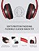 immagine 1Mpow 059 Cuffie Bluetooth 5.0, Cuffie Wireless con Autonomia 65 Ore, Cuffie Over Ear 2020 versione, Microfono incorporato e cvc 6.0, fascia morbida ieghevole, qualità audio Hi-Fi per TV/Cellullari/PC