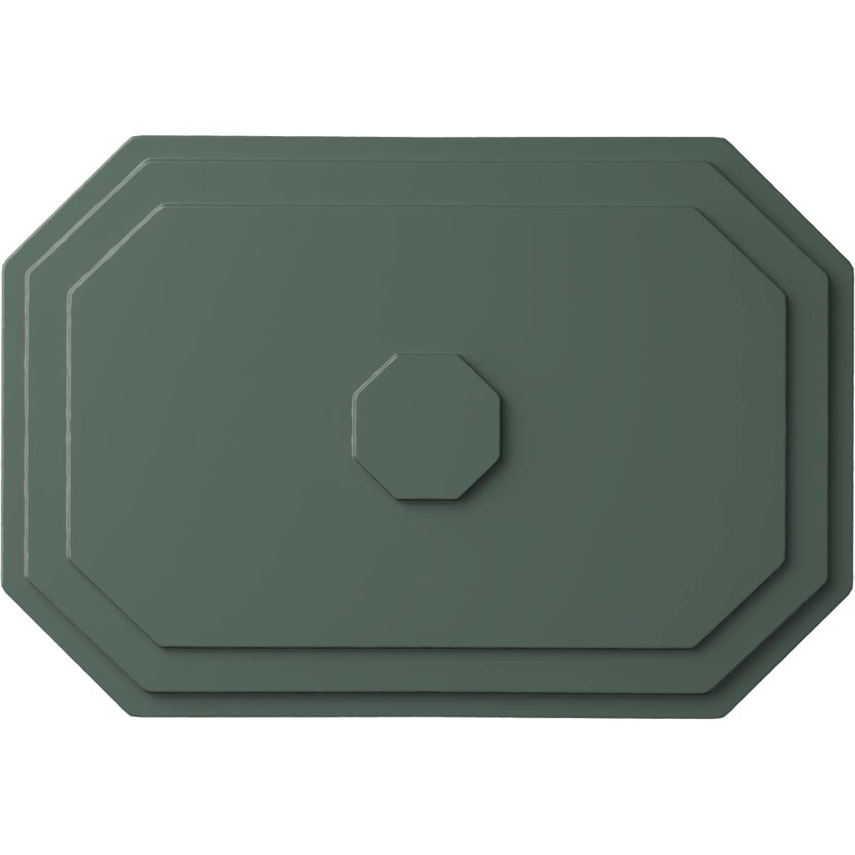 Ekena Millwork CM25FECBF 25 1/4"W X 17 1/4"H X 1 3/4"P Felix Ceiling Medallion, Cloud Burst