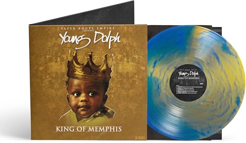 King of Memphis/10 Year Anniversary/Royalty Blue and Gold Vinyl