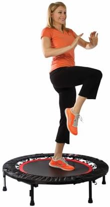 Trampoline with Workout DVD & Stabilizing Bar