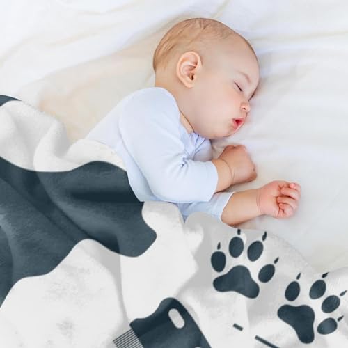Couverture douce en microfibre 150x200 cm pour lit et canapé - 7