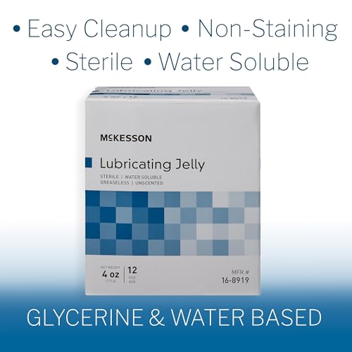 Image of McKesson Lubricating Jelly, Sterile Tube, for Surgical, 4 oz, 24 ct