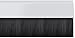 Price comparison product image STORMGUARD, White 02SR0200838W Bottom of The Door Brush Seal Draught Excluder, 838mm