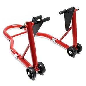 Soporte para la rueda delantera de la motocicleta 450kg dispositivo elevaciÃ³n taller