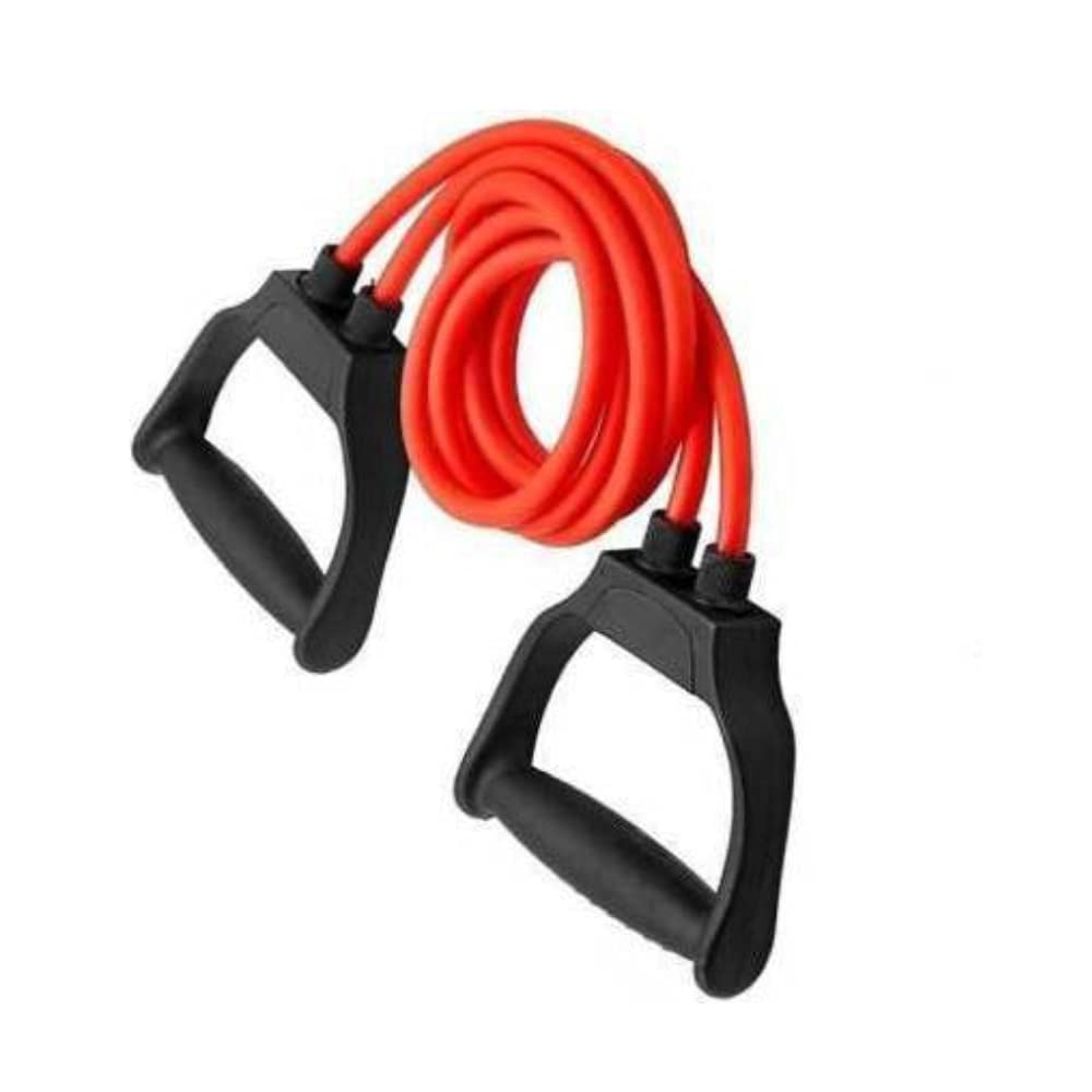One Ton Double Toning Resistance Tube Heavy Quality Exercise Band for Stretching, Full Body Workout, Home Gym and Toning for Men and Women (B09FKKFLLP) Amazon Price History, Amazon Price Tracker