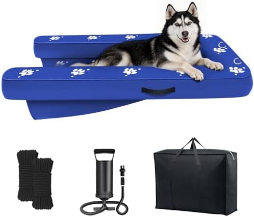 Iceberg Toys Inflatable Dog Dock Platform (4.6 ft, 200 lb)