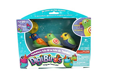 Digi Birds Twinkle's Trio- Set of 3 Digibirds