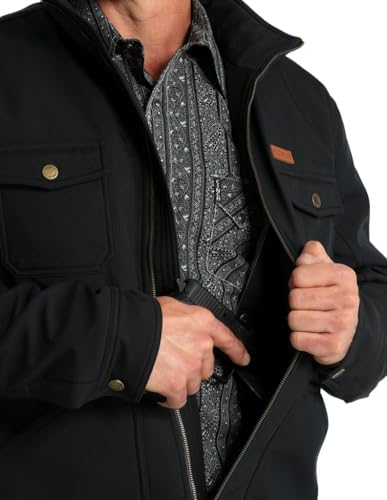 Cinch Men's Black Conceal Carry Canvas Jacket2
