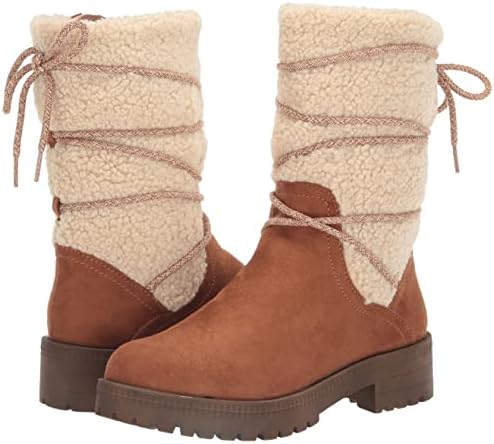 LifeStride Womens Saratoga Snow Boot Toffee 9.5 W | Image 6