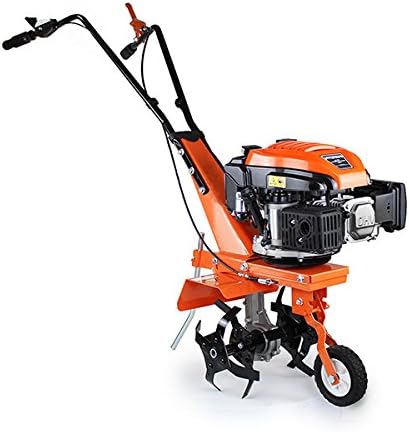 P1PE P140T Powerful Garden139cc 2.5kW 4-Stroke Petrol Soil Tiller Rotovator Cultivator with Oil