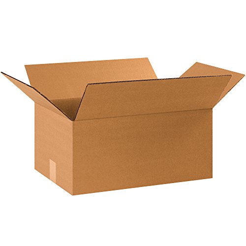 Image of Tape Logic TLHD161410 Heavy-Duty Boxes, 16 inch x 14 inch x 10 inch, Kraft (Pack of 25)