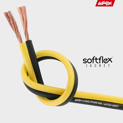 Image of Install Link 14 AWG Gauge Speaker Wire Cable (250 Feet) Stereo, Car or Home Theater, CCA