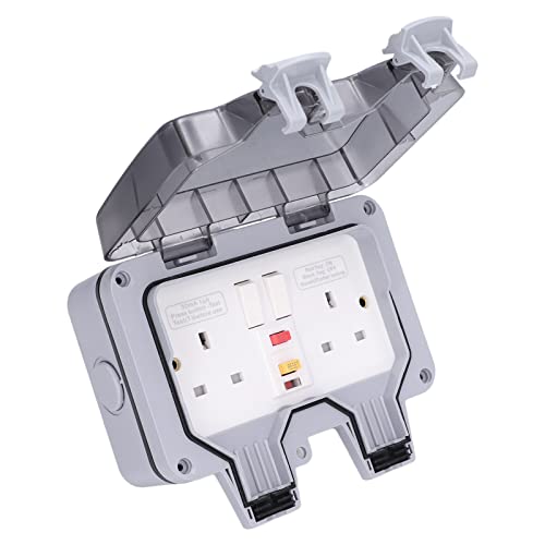 Tomadas Elétricas de Parede, Boa Vedação Ao Ar Livre Tomada à Prova d'água 250 V Com Indicador de I