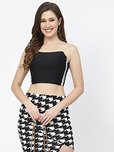 Image of POPWINGS Casual Printed Pencil Slit Skirt for Women || Summer Skirt for Women || Concert Slit Short Skit for Women