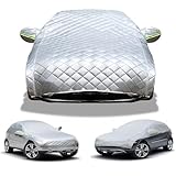 HOUSSE DE VOITURE ÉPAISSE ANTI-GRÊLE: Cette housse de voiture pour Mercede s-Benz C63 AMG Edition 507 Coupe, composée d'une feuille d'aluminium PEVA, de coton filé-lacé, de coton composite et d'une doublure douce en non-tissé, est dotée d'un matériau isolant argenté réfléchissant la lumière du soleil pour éviter la surchauffe et est 100 % résistante aux UV pour préserver l'intérieur de la voiture du vieillissement. En hiver, cette housse épaisse prévient les déperditions thermiques.