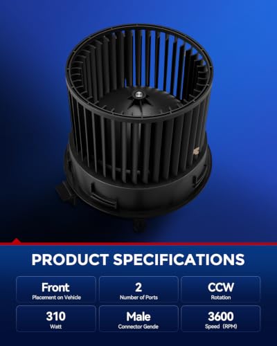 Image of KAX AC Blower Motor for Nissan Sentra 2018-2019, Nissan Leaf 2013-2023