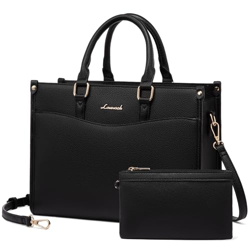Image of LOVEVOOK Purses for Women Purses and Handbags Tote Bag for Women Trendy Top Handle Satchel Crossbody Bag with Matching Clutch