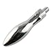 JCBIZ M10x13mm Chrome Plated Steel Handle Clamping Handle Gripandles Screw Knobs Electroplating Milling Machine Handle for Lathe Machinery, Mechanical Equipment, Instrumentation