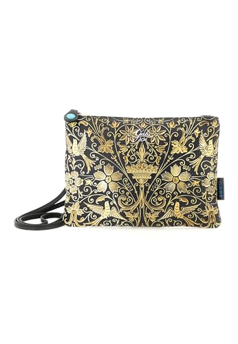 Pochette en cuir Gabs Beyonce M noir Versailles, sac à main convertible et pochette de soirée
