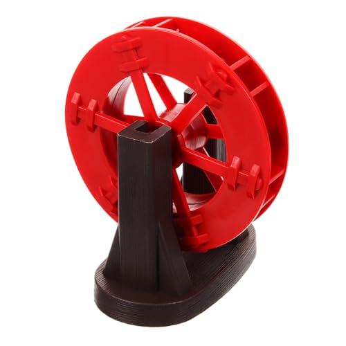 CIYODO Wassertiger Windrad Wasser Rad Aquarium Dekoration Teichpumpe Wasser Fontäne Für Schönes Geschenk Für Tierfreunde Und Künstlerische Akzente