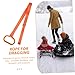 BCOATH Deer Drag Strap for Hunting Lightweight Nylon Harness with Comfort Grip for of Deer and Gear Outdoor Hunting Accessory Orange