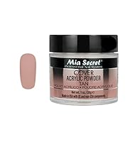 Vista 1 de Mia Secret Polvo acrílico Cover Tan fabricado en Estados Unidos, varios tamaños (1 oz)