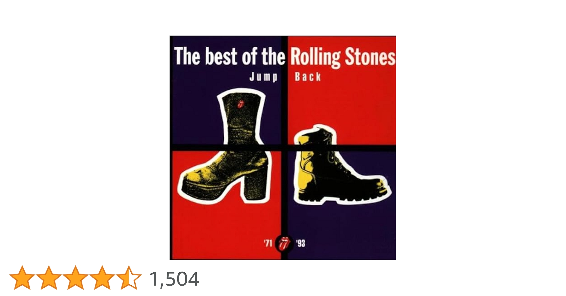 Amazon.co.jp: Jump Back - The Best Of The Rolling Stones 71