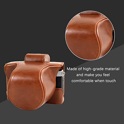 Funda MUZIRI KINOKOO para Nikon ZFC cuero PU café miniatura 4
