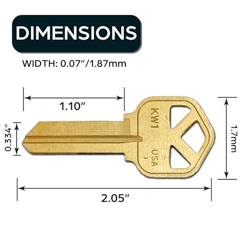 Kwikset KW1 250 Pack