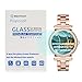 for Michael Kors Access Sofie Screen Protector, Poyiccot 2pack Tempered Glass 9H HD Scratch Resistant Screen Protector for Michael Kors Access Sofie Smartwatch
