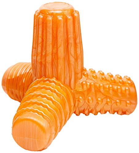 Mordedor Tridimensional Pet Games para Cães, Laranja, P