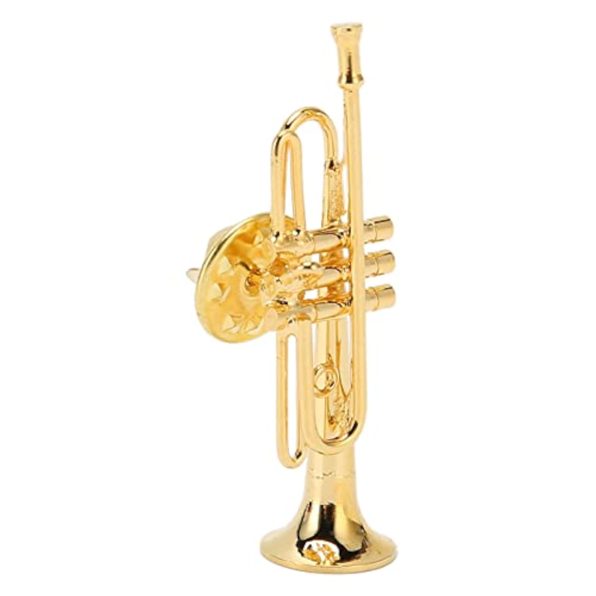 Exquisite Trumpet Brooch, Musical Instrument Gift
